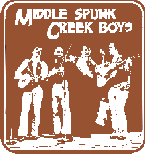 Cover of "Middle spunk Creek Boys" (1976) CD